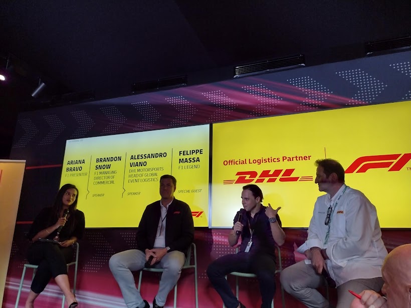 Brandon Snow (F1) Felipe Massa Alessandro Viano (Dhl) (1)