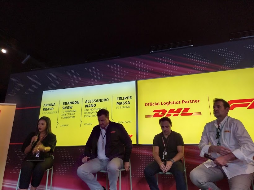 Brandon Snow (F1) Felipe Massa Alessandro Viano (Dhl) (4)