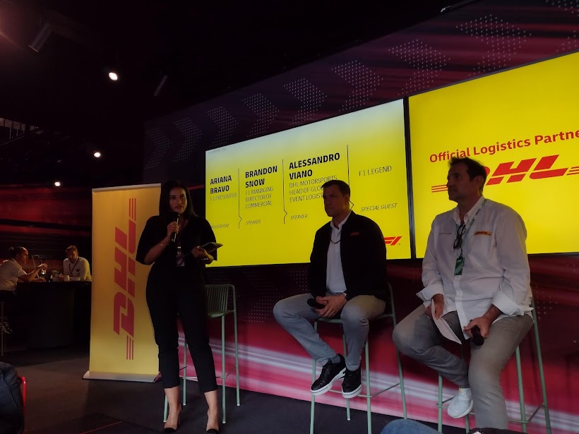 Brandon Snow (F1) Felipe Massa Alessandro Viano (Dhl) (6)