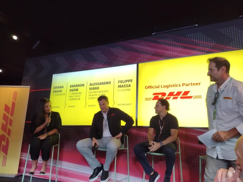Brandon Snow (F1) Felipe Massa Alessandro Viano (Dhl) (8)