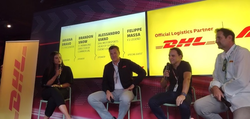 Brandon Snow (F1) Felipe Massa Alessandro Viano (Dhl) (9)