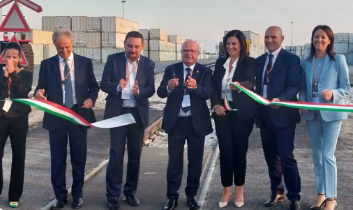 Intermodaltrasporti -inaugurazione-Agogante