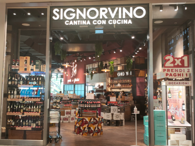 Signorvino negozio