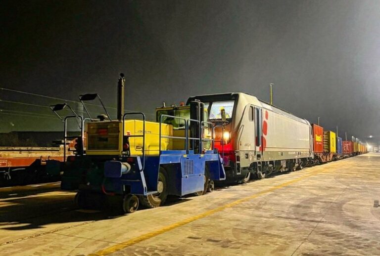 Terminal Bagnolo Mella Intermodale – Italghisa – treno container Msc – Medway Italia