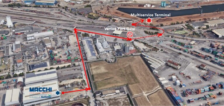 Stabilimento Macchi a Marghera