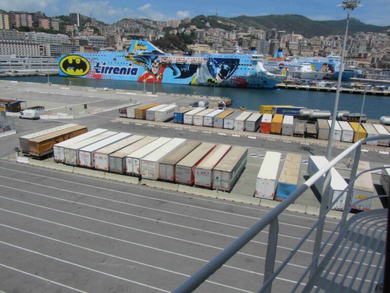 Tirrenia vessels and trailers AM