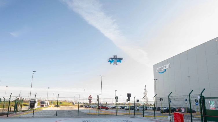 Amazon droni test San Salvo 2