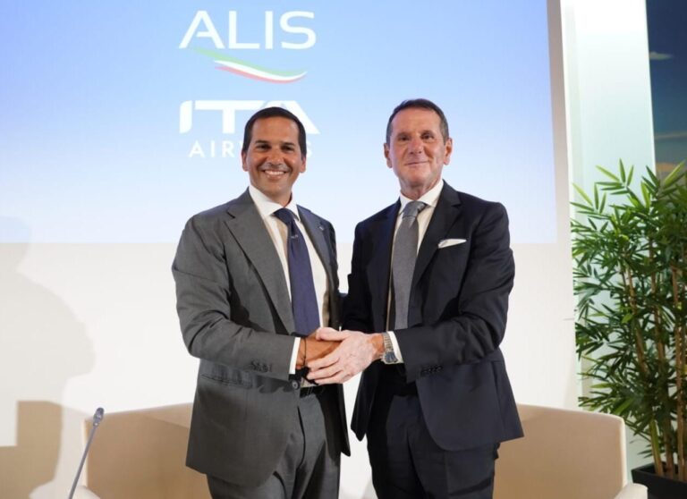 Presidente ALIS Guido Grimaldi , Presidente ITA Airways Sandro Pappalardo