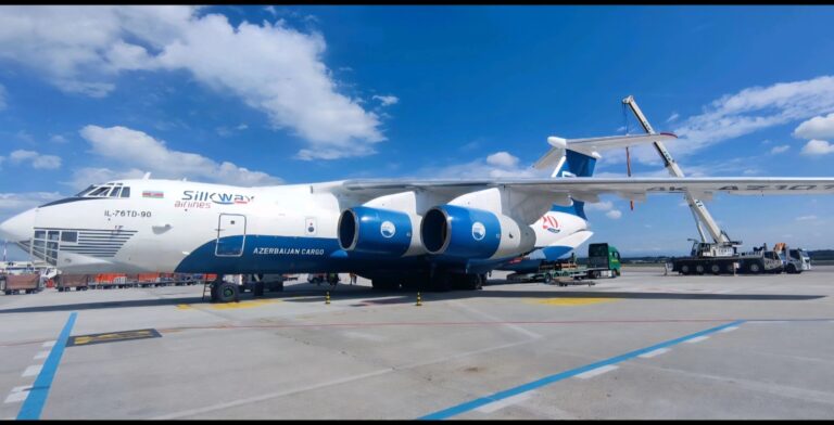 Silkway Airlines Malpensa Ilyushin 76