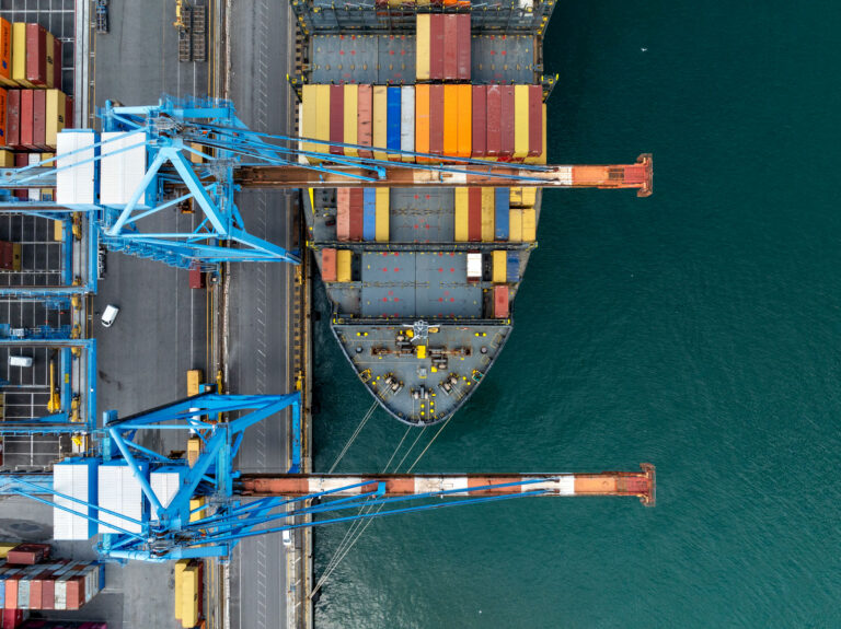 PSA SECH – container banchina gru