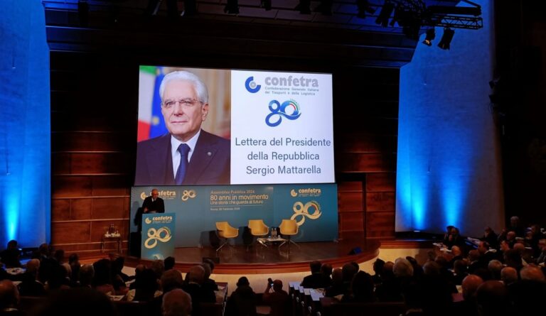 Mattarella lettera per Confetra