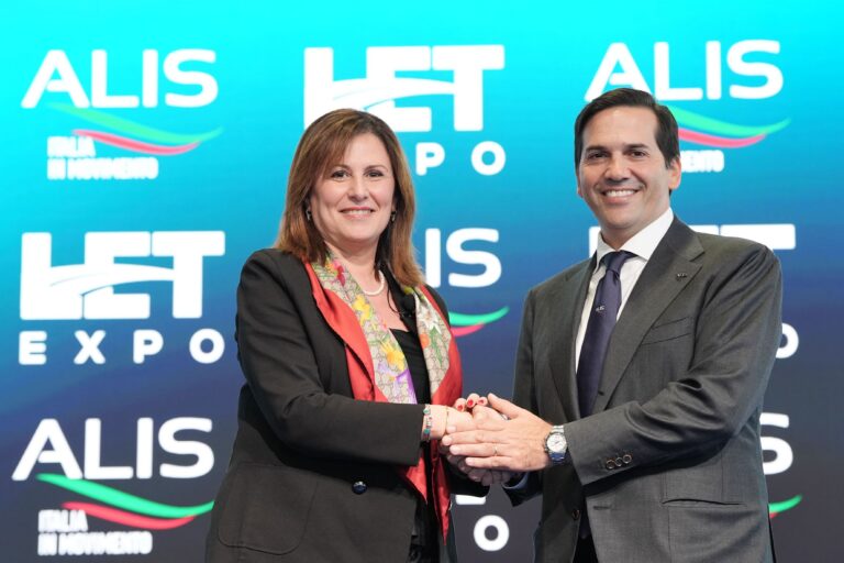Sabrina De Filippis, AD e DG FS Logistix, e Guido Grimaldi, Presidente Alis (1)