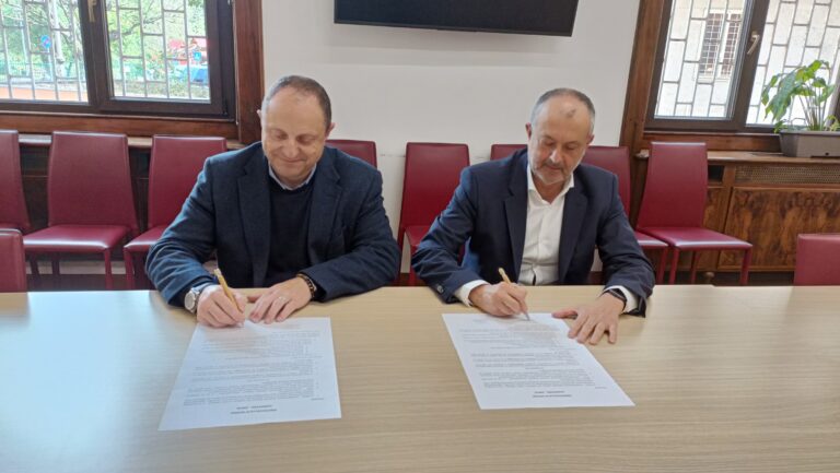 Morelli e De Ruvo firmano il protocollo